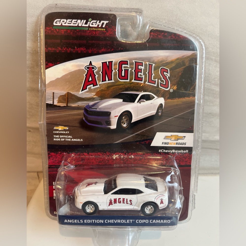 Greenlight Angels Edition Chevrolet Copo Camaro. White. New in package.